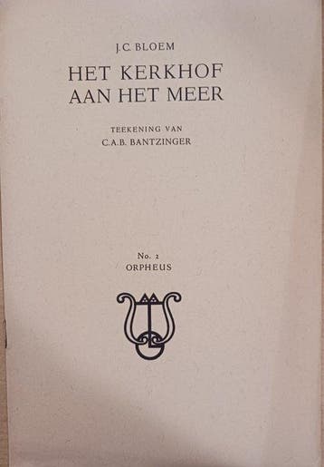 J. C. Bloem; C.A.B. Bantzinger (tekeningen) - Het kerkhof