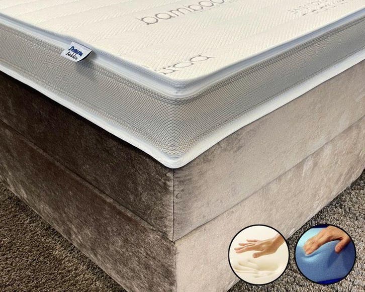 Bamboo exclusive topper HR55 koudschuim & Nasa Traagschuim -, Doe-het-zelf en Bouw, Gereedschap | Schuurmachines