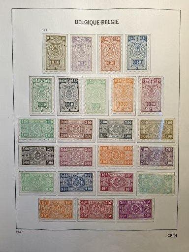 België 1895/2003 - Album Davo, Spoorweg en Prior., Postzegels en Munten, Postzegels | Europa | België