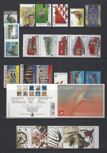 België 2010 - de volledige jaargang, Postzegels en Munten, Postzegels | Europa | België, Gestempeld