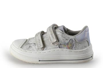 Milo &amp; Mila Sneakers Meisjes in maat 27 Zilver, Enfants & Bébés, Verzenden, Schoenen