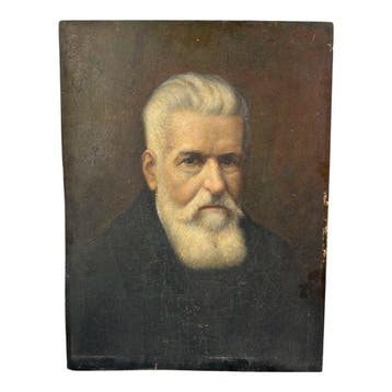 Nazzareno Sidoli (1879–1969) - Ritratto di Uomo con Barba -