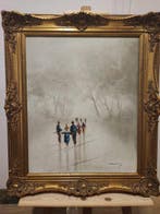 Escuela Impresionista (XX) - NO RESERVE - Paseo nublado