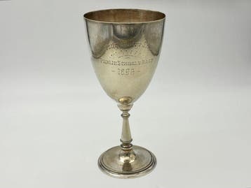 Kelk - Antica e Rara Coppa da Collezione 1896 - London -, Antiek en Kunst