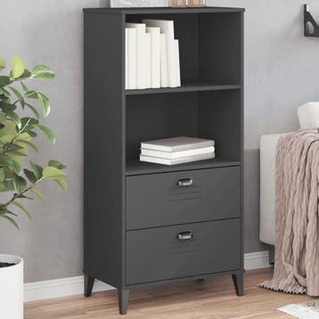 vidaXL Boekenkast VIKEN 60x35x123 cm bewerkt hout, Verzenden