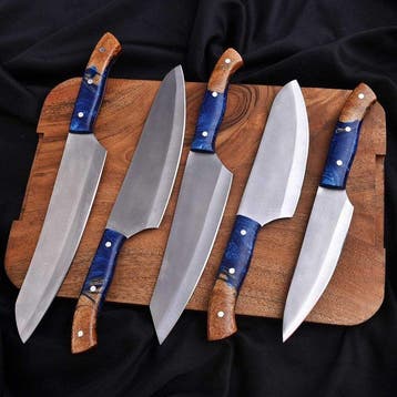 Keukenmes - Chefs knife - Hars en hoogwaardig staal - Noord