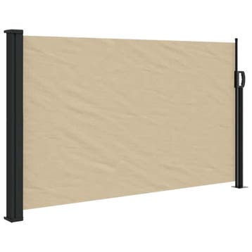 Windscherm 120x600 cm beige: Snel je terras zomerklaar vo..., Tuin en Terras, Verzenden, Zo goed als nieuw