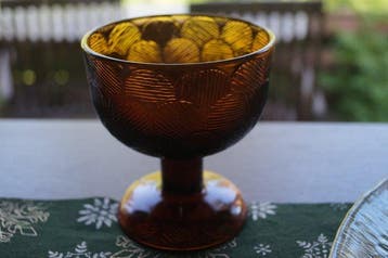 Set kommen (9) - Glas - Heikki Orvola Nuutajärvi, Antiek en Kunst
