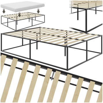 Metalen bedframe Kyoto met lattenbodem, 250 kg, Verzenden, Nieuw