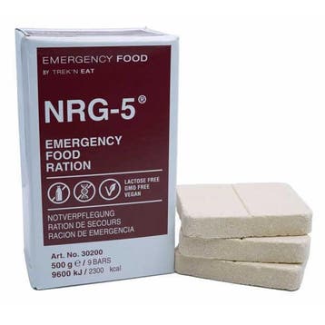 Emergency Food Ration - NRG-5, Verzenden
