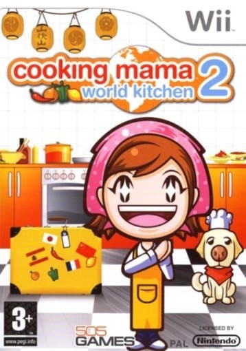 Cooking Mama 2 World Kitchen (Nintendo Wii tweedehands game), Games en Spelcomputers, Ophalen of Verzenden, Nieuw