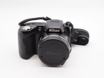 Nikon Coolpix L110 camera + lens (inclusief tas) Digitale