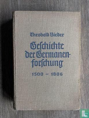 Bieder, Theobald - Geschichte der Germanenforschung Erste..., Livres, Histoire mondiale, Verzenden