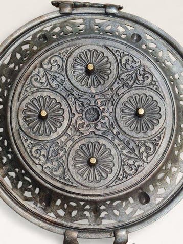 Plateau décoratif - Italie - Bronze XIX