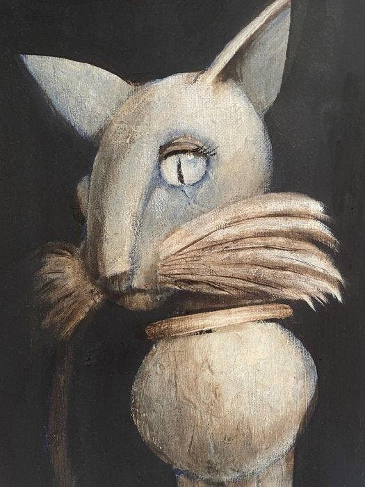 Fabien Delaube - Prédat, Antiek en Kunst, Kunst | Schilderijen | Modern