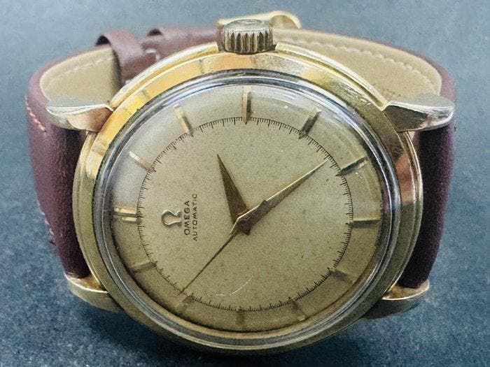 Omega - Bumper - 2592-1 - Heren - 1950, Handtassen en Accessoires, Horloges | Heren