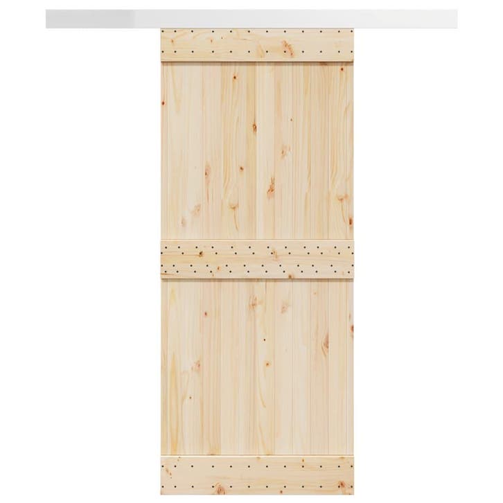 vidaXL Beslagset schuifdeur 183 cm aluminiumlegering, Doe-het-zelf en Bouw, Hang- en Sluitwerk, Nieuw, Verzenden