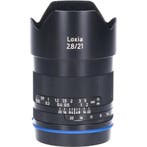 Tweedehands Carl Zeiss Loxia 21mm f/2.8 Sony E CM3863, Ophalen of Verzenden, Gebruikt, Overige typen