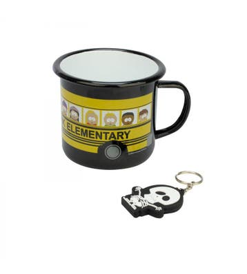 South Park Enamel Mug & Keyring, Verzenden