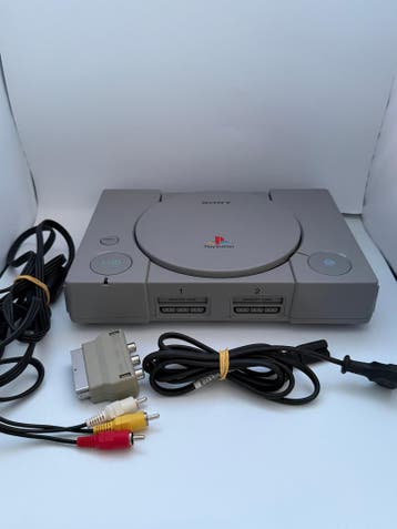 Sony PlayStation 1 Console – PS1 met AV-kabel en Voeding, Games en Spelcomputers, Verzenden, Gebruikt