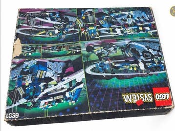 Lego Set - Unitron Monorail Transport base - Espace - 6991