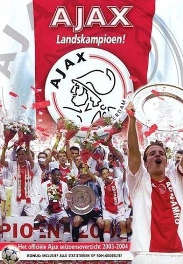 Ajax Landskampioen 2003-2004, CD & DVD, DVD | Sport & Fitness, Verzenden