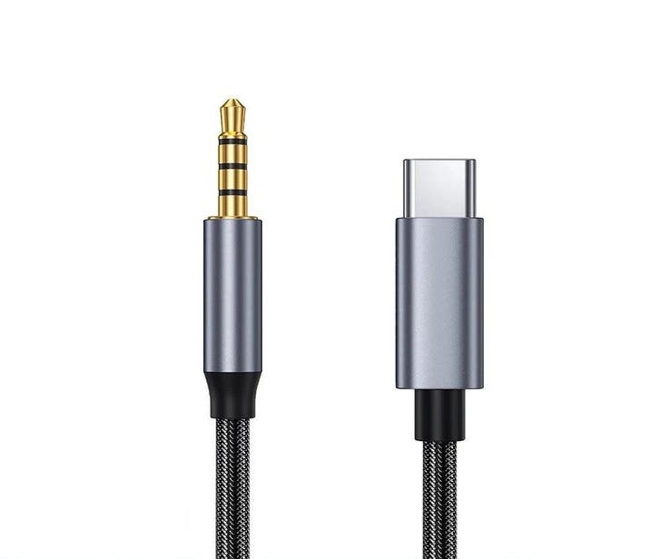 DrPhone LinkAudio - USB C naar 3.5mm Jack Aux Adapter Kabel, TV, Hi-fi & Vidéo, Câbles audio & Câbles de télévision, Envoi