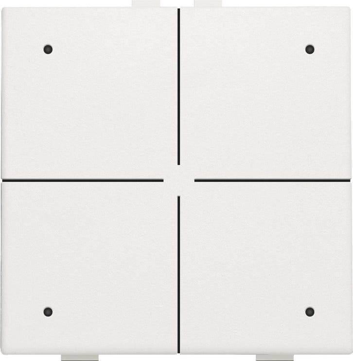 Bouton Poussoir Intelligent À 4 Voies Avec LED Et Capteurs, Doe-het-zelf en Bouw, Elektriciteit en Kabels, Verzenden