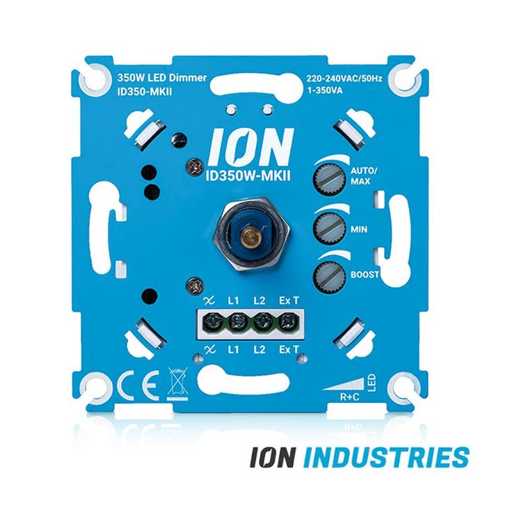 ION INDUSTRIES - LED Dimmer 0,3-350 Watt Universeel, Maison & Meubles, Lampes | Autre, Envoi