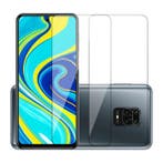3-Pack Xiaomi Redmi Note 9 Pro Screen Protector Tempered, Verzenden, Nieuw