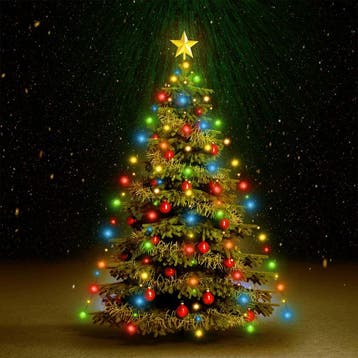 vidaXL Kerstboomverlichting met 150 LEDs meerkleurig net, Verzenden