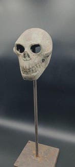 Menselijke schedel - Igbo - Nigeria (Zonder minimumprijs), Antiquités & Art