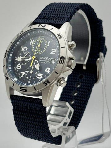 Seiko - Chronograph - Zonder minimumprijs - SND379P2 Mens
