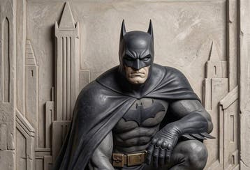Auremont - Batman on Gargoyle, Collections