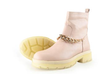 Barbarella Biker boots in maat 42 Beige, Verzenden, Overige typen