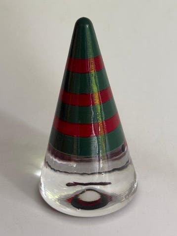 Anna Ehrner - Kerstbeeldje Kosta Boda - NOEL Santa Groen, Diversen, Nieuw