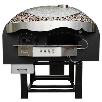 Roterende Pizzaoven | SERIE DRK (MOSAIC) | Hout | 9x Ø30cm, Verzenden
