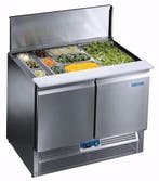 Afinox Saladette werkbank SRE 602 | 2 deurs | Geheel RVS |, Verzenden, Nieuw in verpakking