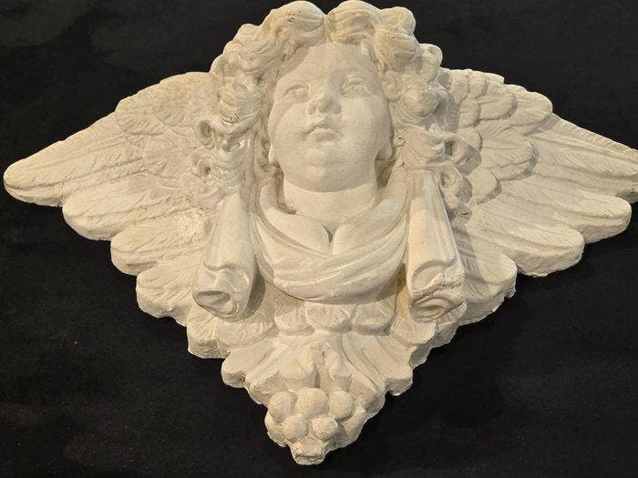 Wandrek - Scajola Gesso - Sculptuurplank - 45 cm, Antiek en Kunst, Kunst | Niet-Westerse kunst