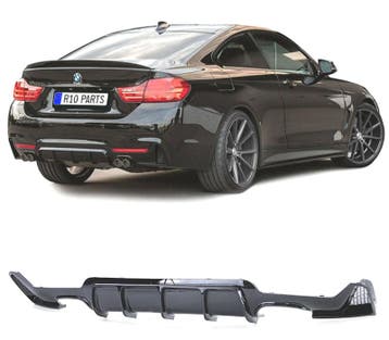 DIFFUSEUR BMW F32 F33 F36 LOOK M PERFORMANCE NOIR BRILLANT, Verzenden