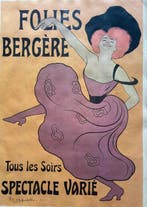 Leonetto Cappiello - Folies Bergère – “Spectacle Varié” -, Antiek en Kunst
