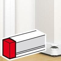 Legrand DLP End Plate Wall channel/pillar - 75613, Doe-het-zelf en Bouw, Elektriciteit en Kabels, Verzenden, Nieuw
