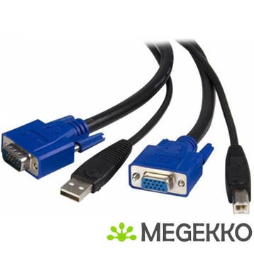 StarTech.com 1,80 m 2-in-1 USB KVM-kabel, Verzenden, Nieuw