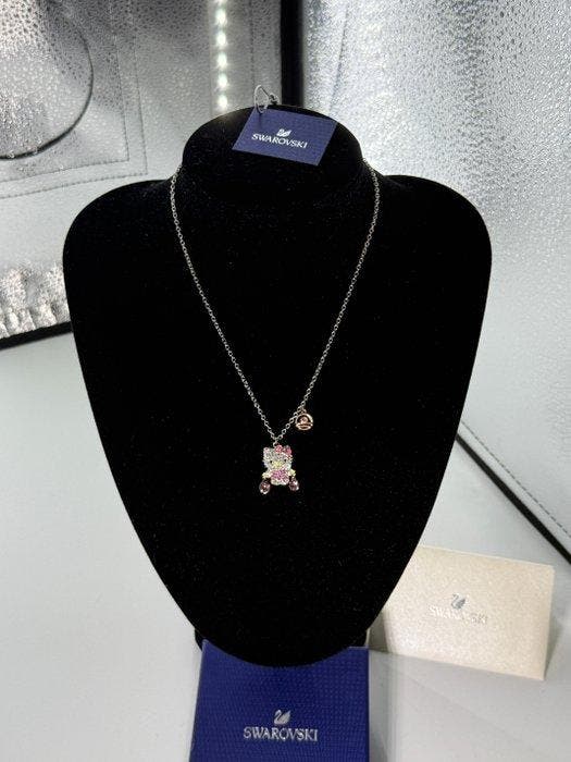 Swarovski - Metaal, Swarovski crystal - Halsketting - Libra, Antiek en Kunst, Curiosa en Brocante