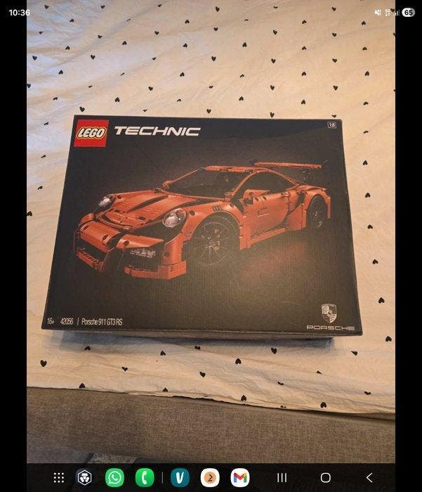 Lego Set - 42056 - Technic - Porsche 911 GT3 RS, Kinderen en Baby's, Speelgoed | Duplo en Lego