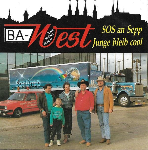 BA-West - SOS An Sepp, Cd's en Dvd's, Vinyl | Pop, Gebruikt, Verzenden