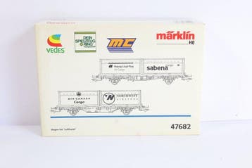 Märklin H0 - 47682 - Modeltrein goederenwagonset (1) - 2, Nieuw