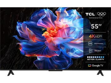 Veiling - TCL 55V6C - 55 inch - 4K LED - 2025 - Smart TV, Nieuw