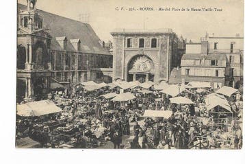 France - Divers - Lot de 36 CPA sur le thème des marchés de, Verzamelen, Gelopen