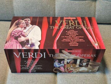 Giuseppe Verdi - The Great Operas - 25 CDs - CD box set -, Nieuw in verpakking